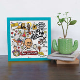 Gujarat - Doodle Print Photo Frame - Discovering India
